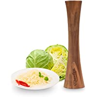 Los mejores  - Masontops Pickle Packer – Madera de acacia manipuladora de fermentación de verduras – Col Chucrut Pounder – Fermentar…